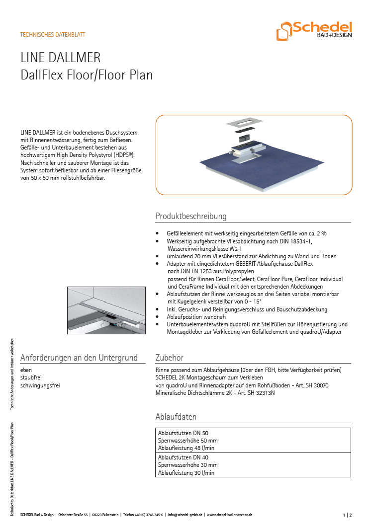 LINE DALLFLEX FLOOR