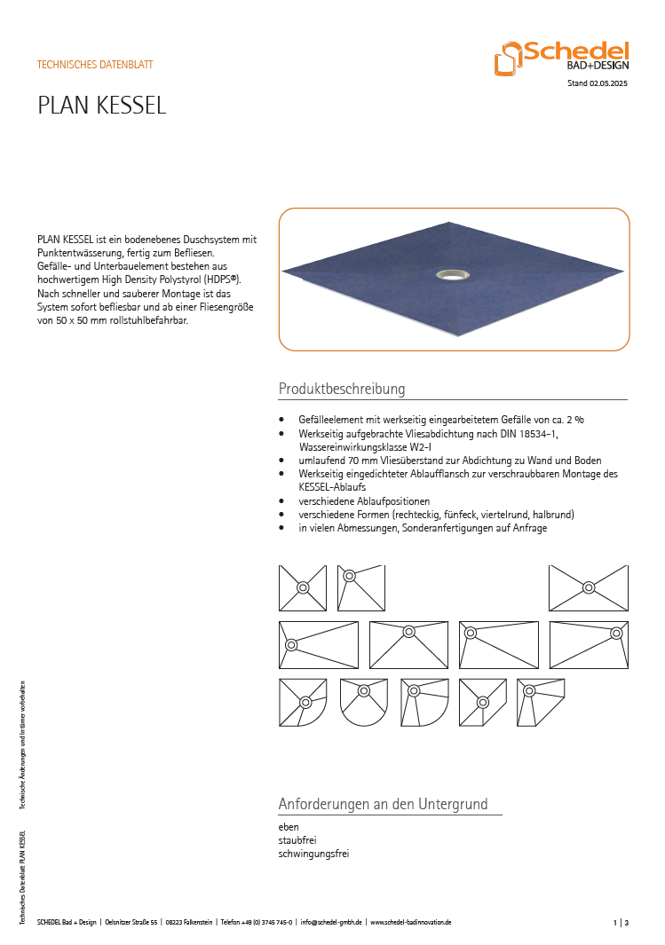 PLAN KESSEL